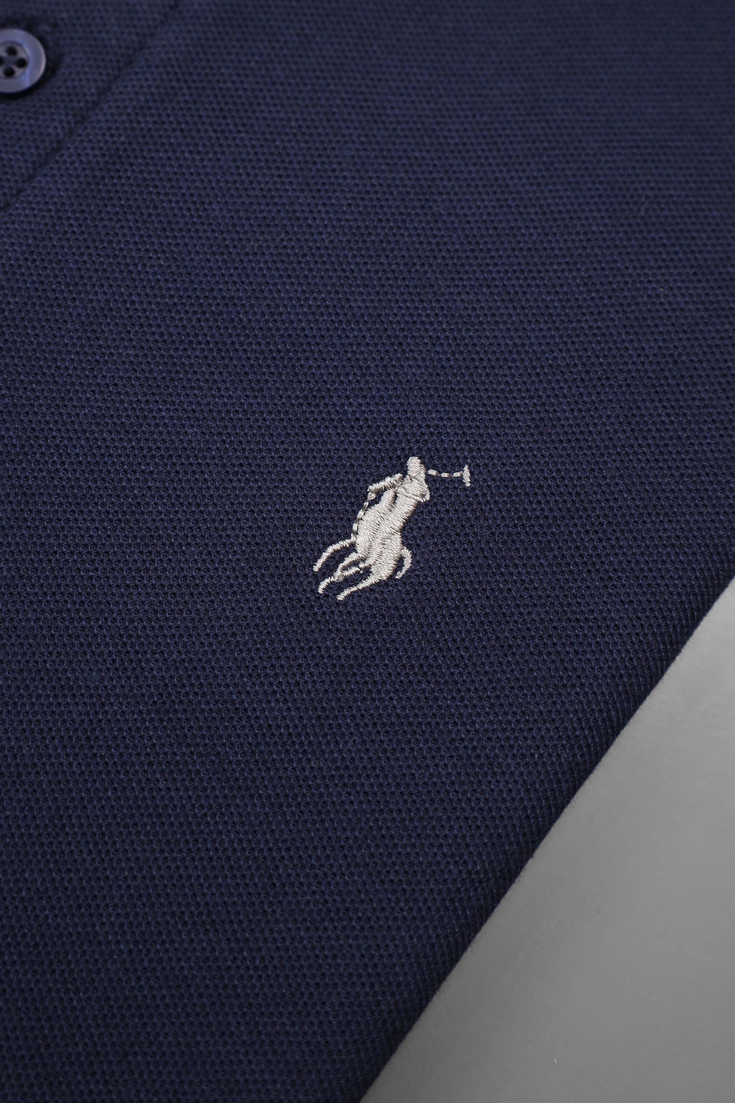 Rph Lren Polo Pique Collar Tipping Men's Polo ShirT