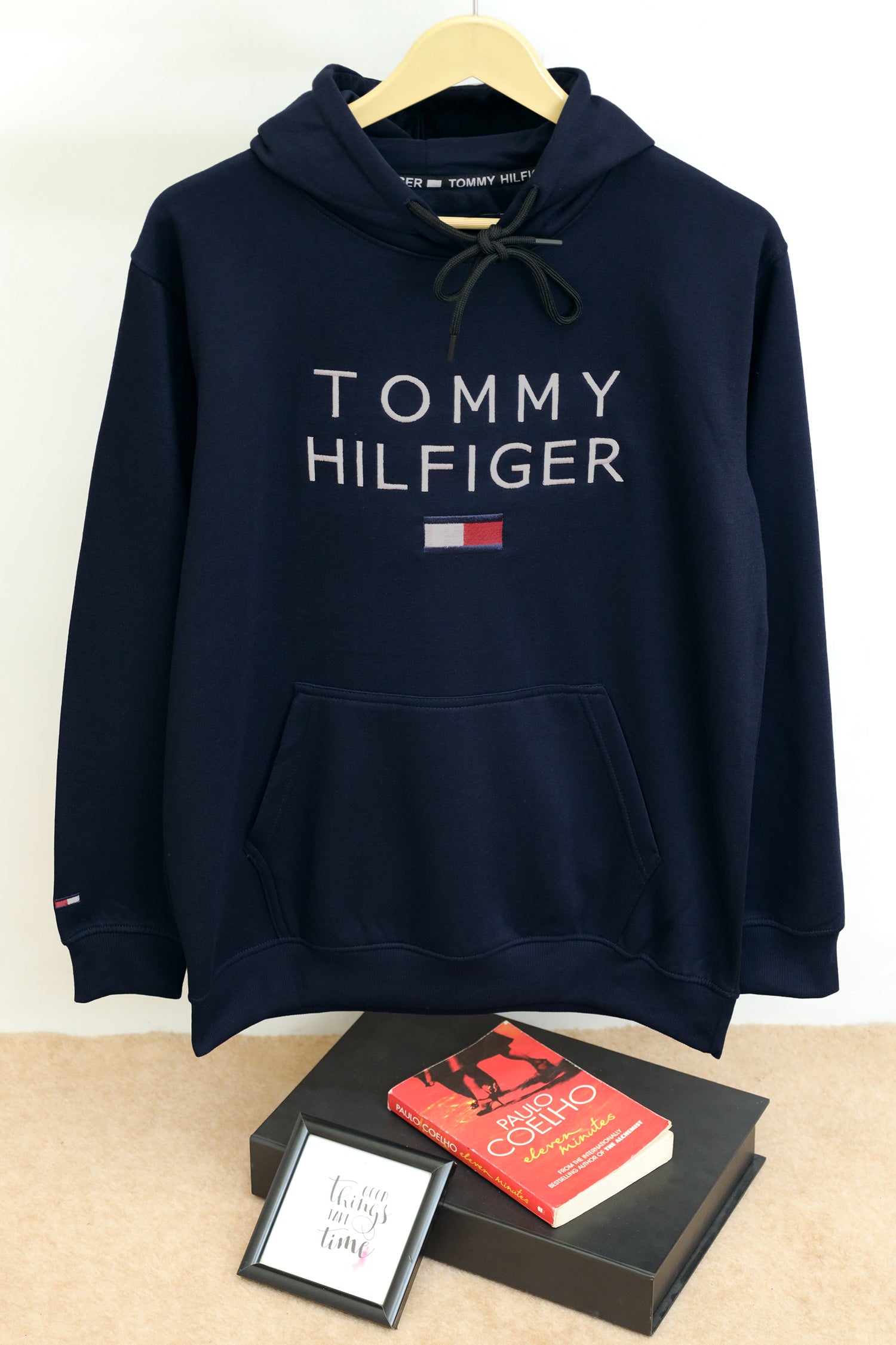 Tomy Hilfgr Luxury Design Essential Fleece Hoodie