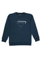 Prda Front Embossed Logo Men's Sweatshirt