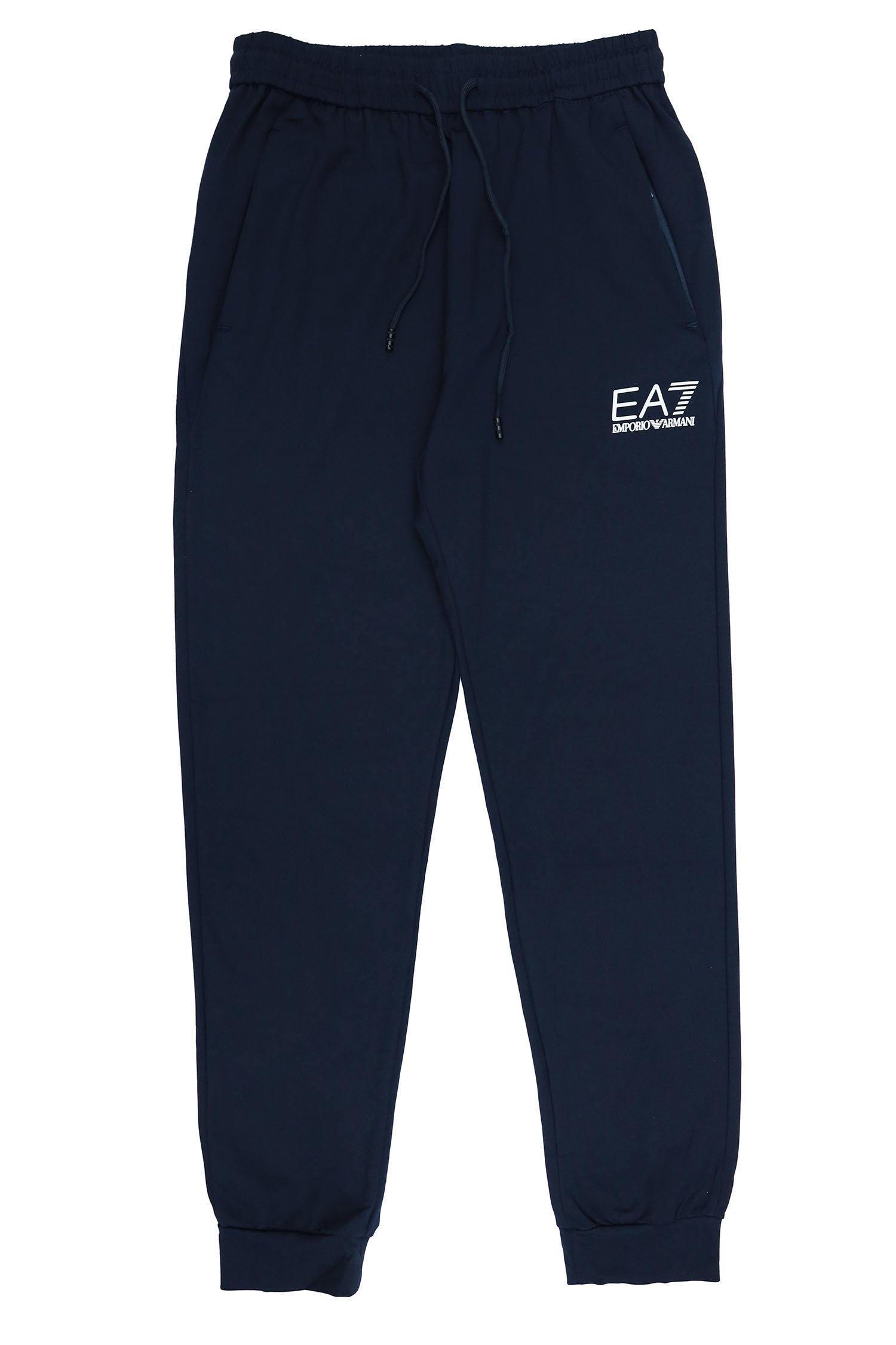 Armni Ea7 Reflective Training Men's Branded Trouser In Navy Blue