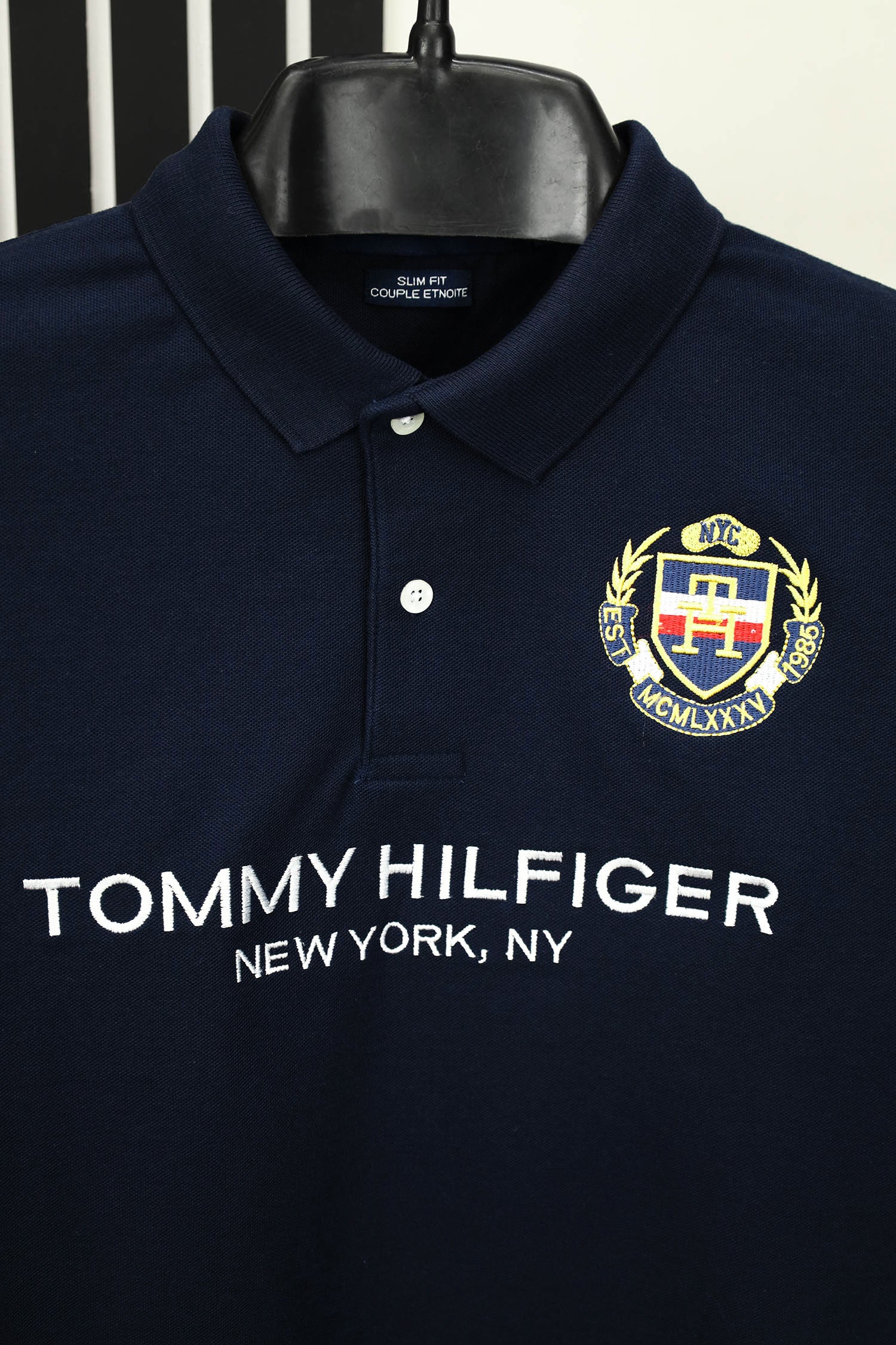 Tomy Hlfgr Icon Crest Men's Polo Shirt