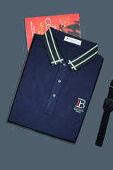 Burby Front Logo Men Polo Shirts