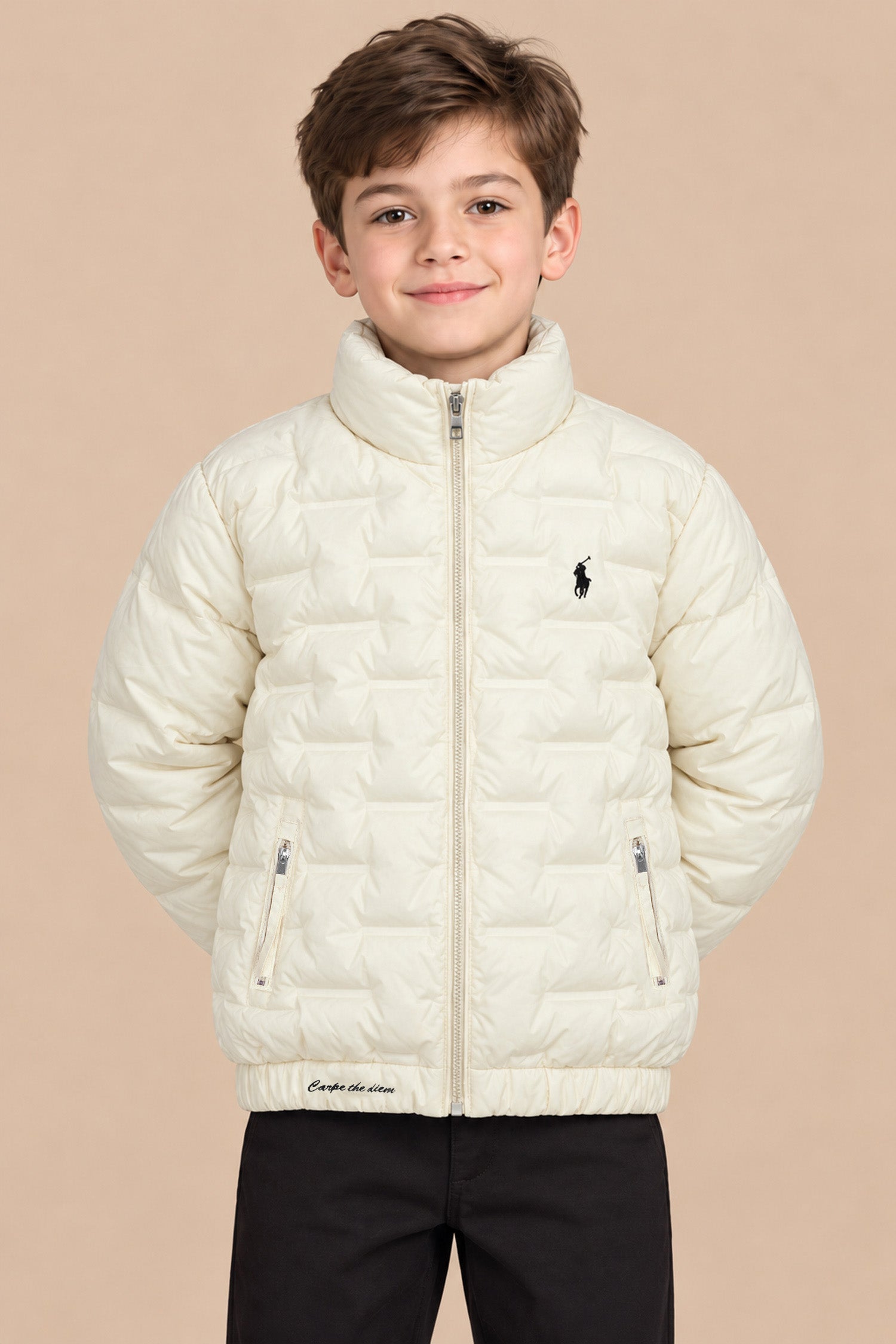 Polo Beaton Quilted Imported Kid's Puffer Jacket