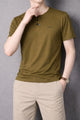 TRB Henley Neck Button Placket  Men's Tee