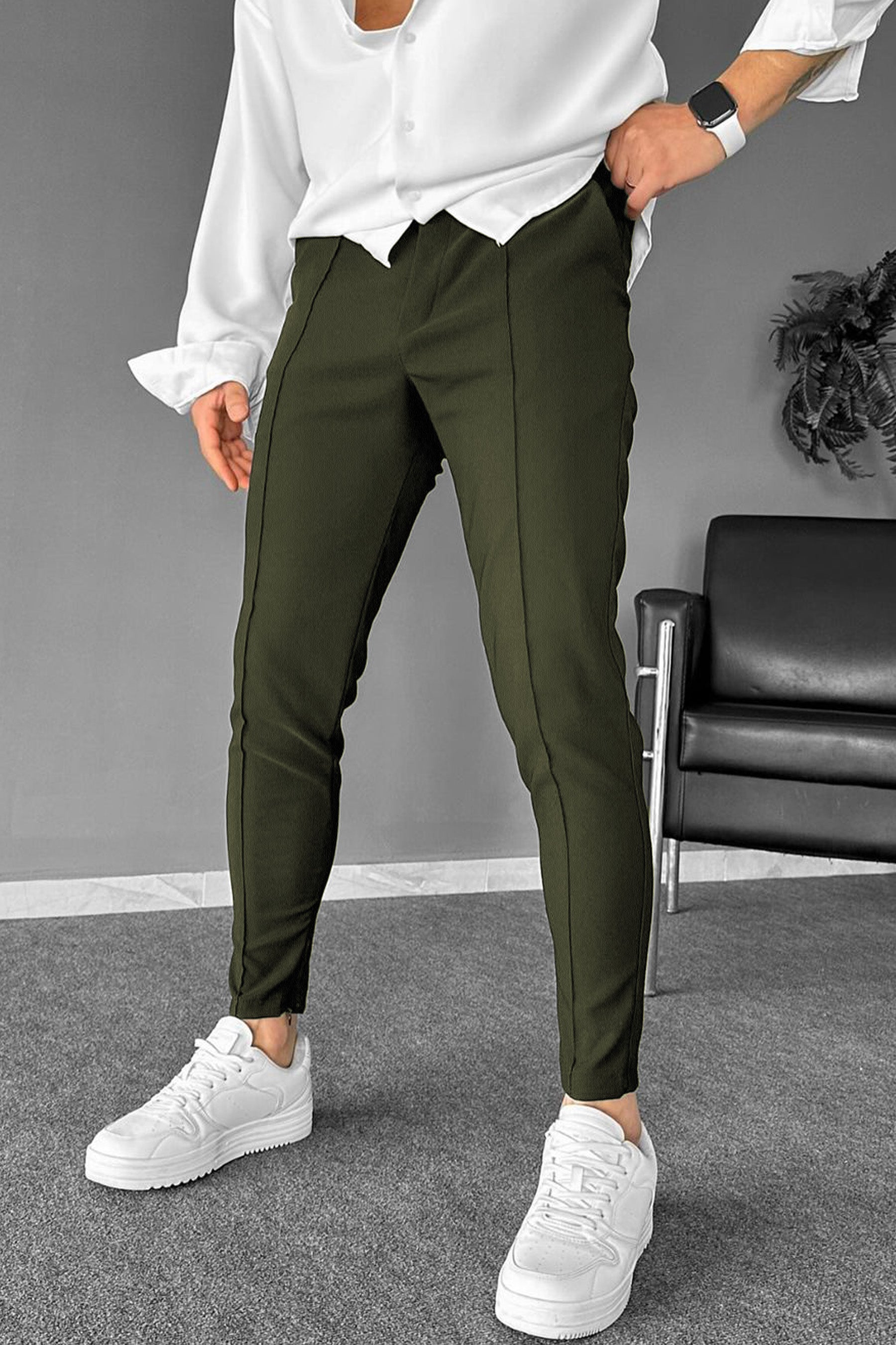 Turbo Fashion Smart Slim Fit Trouser