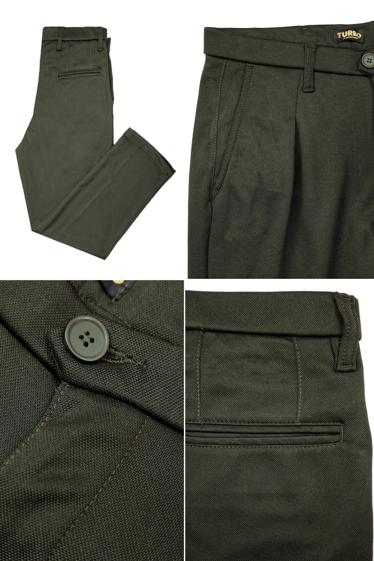Loose Bottom Men's Stripe line Cotton Pant