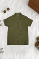 Turbo Swirl Pattern Younger Kids Casual-Shirt