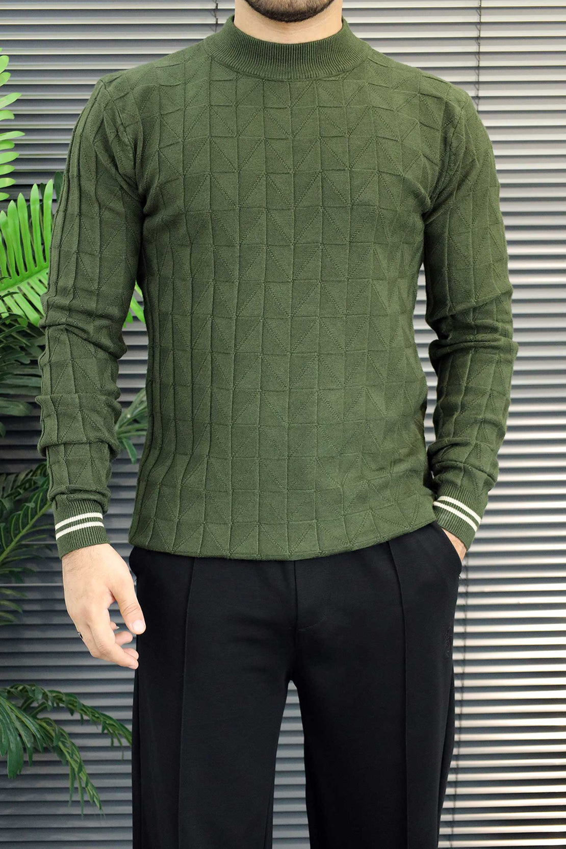 Turbo Self-Design Textured Imported Round Neck Men's Sweater – Turbo ...