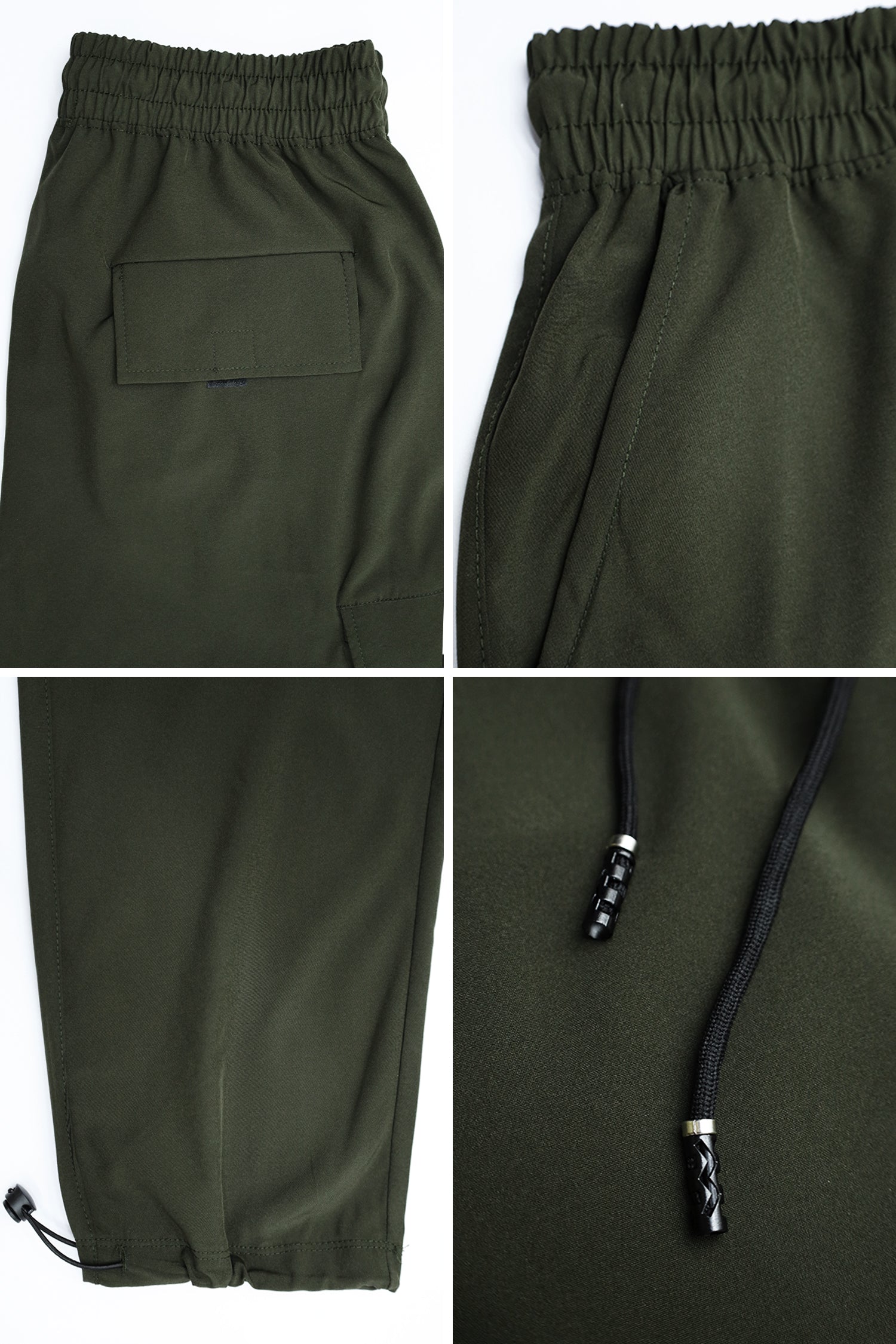 Plain Loose Bottom Cargo Trouser