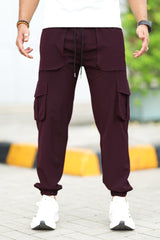 Turbo Concept Cargo SlimFit Imported Sportswear Trouser