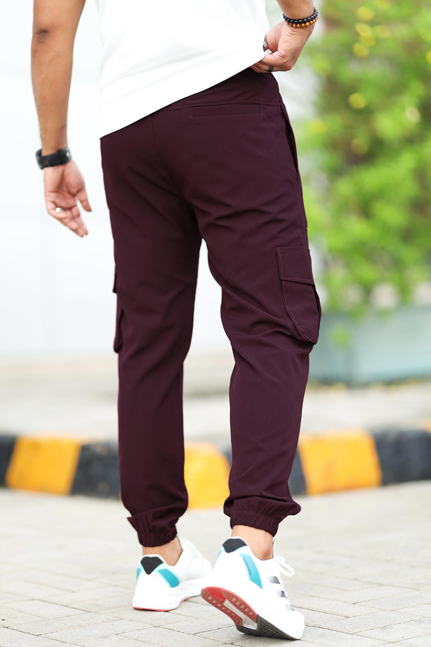 Turbo Concept Cargo SlimFit Imported Sportswear Trouser