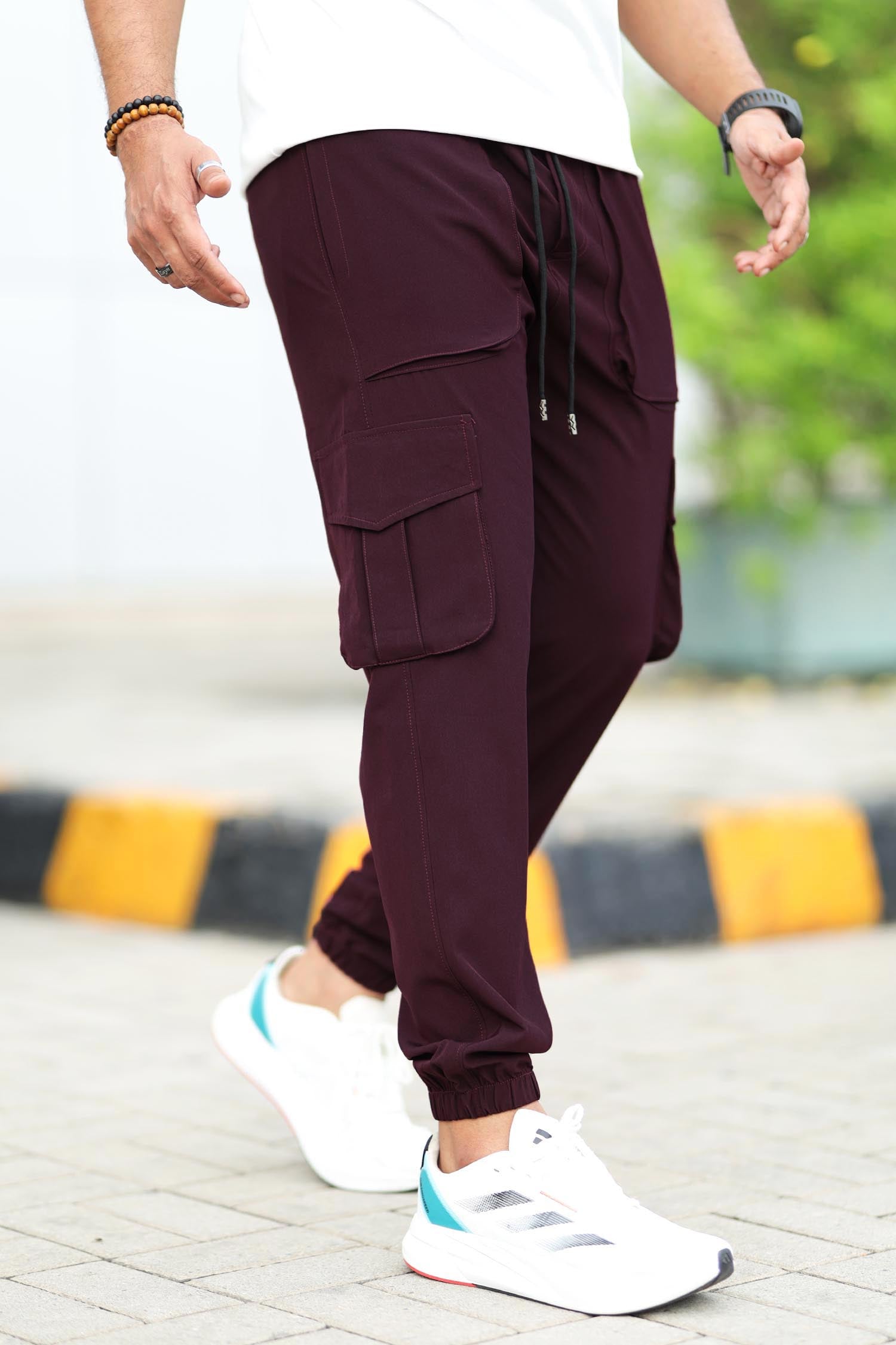 Turbo Concept Cargo SlimFit Imported Sportswear Trouser