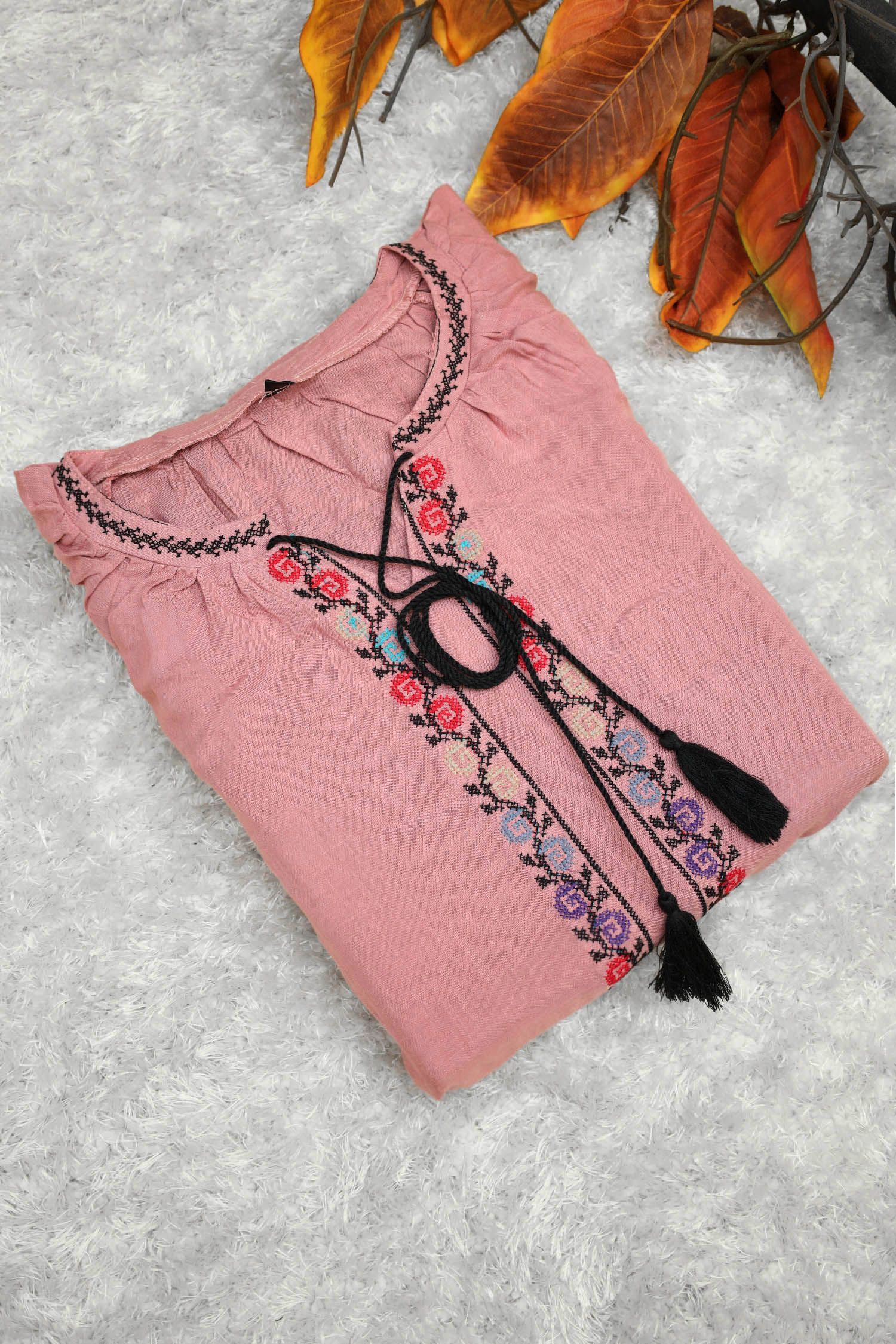 Embroidered Design Fitment Belt Turkish Imported Top