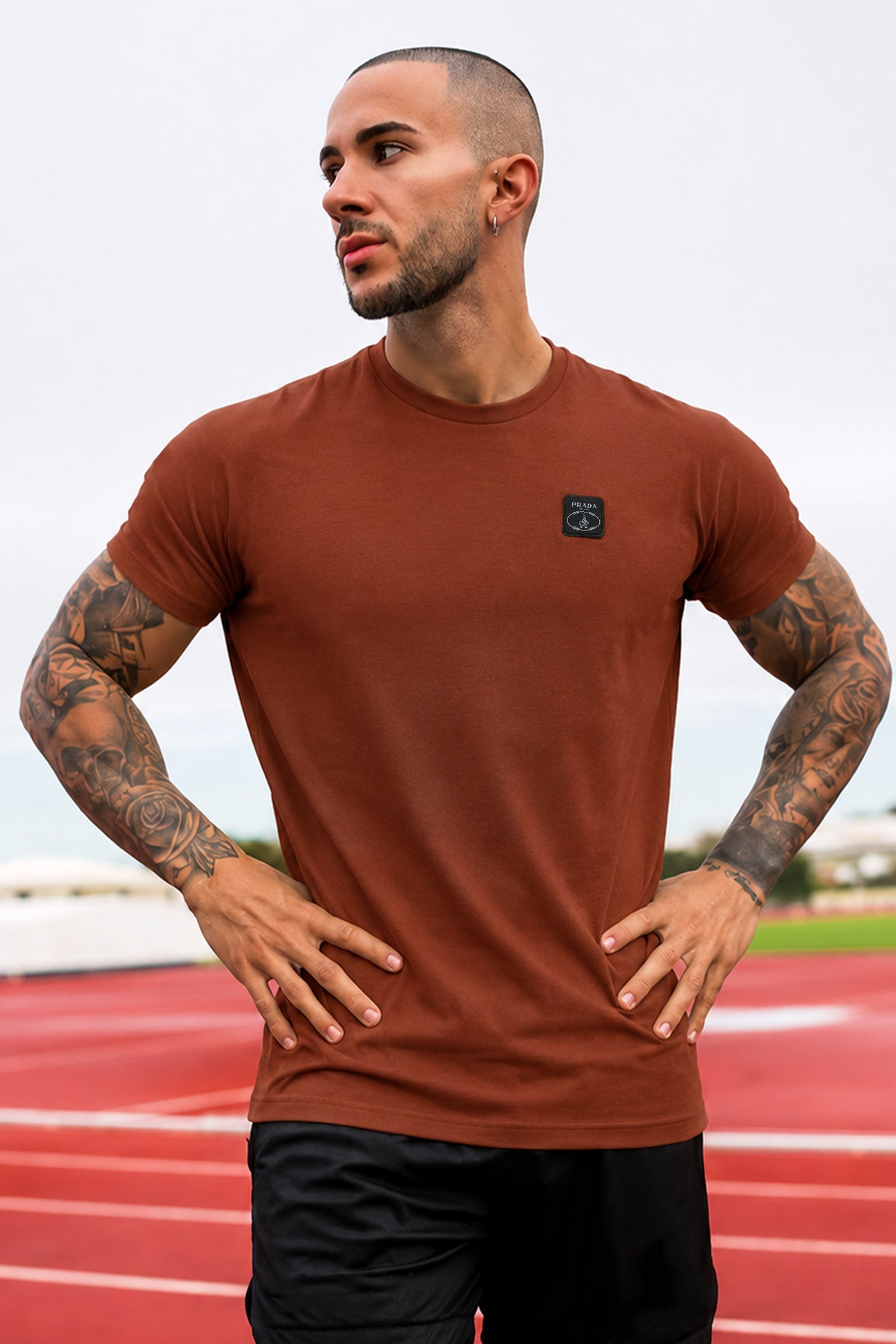 Prda Iconic Micro Siren Badge Men's Tee