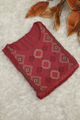 Embroidered Design fancy Turkish Imported Top