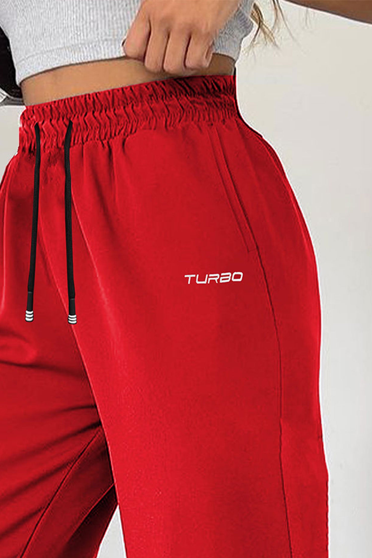 Turbo Loose Bottom Zip Style Imported Sportswear Trouser - Women