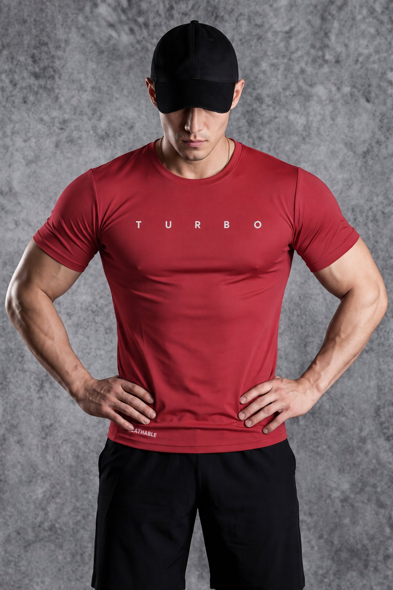 Turbo Alpha Gym Stringer Imp Dry-Fit Tee