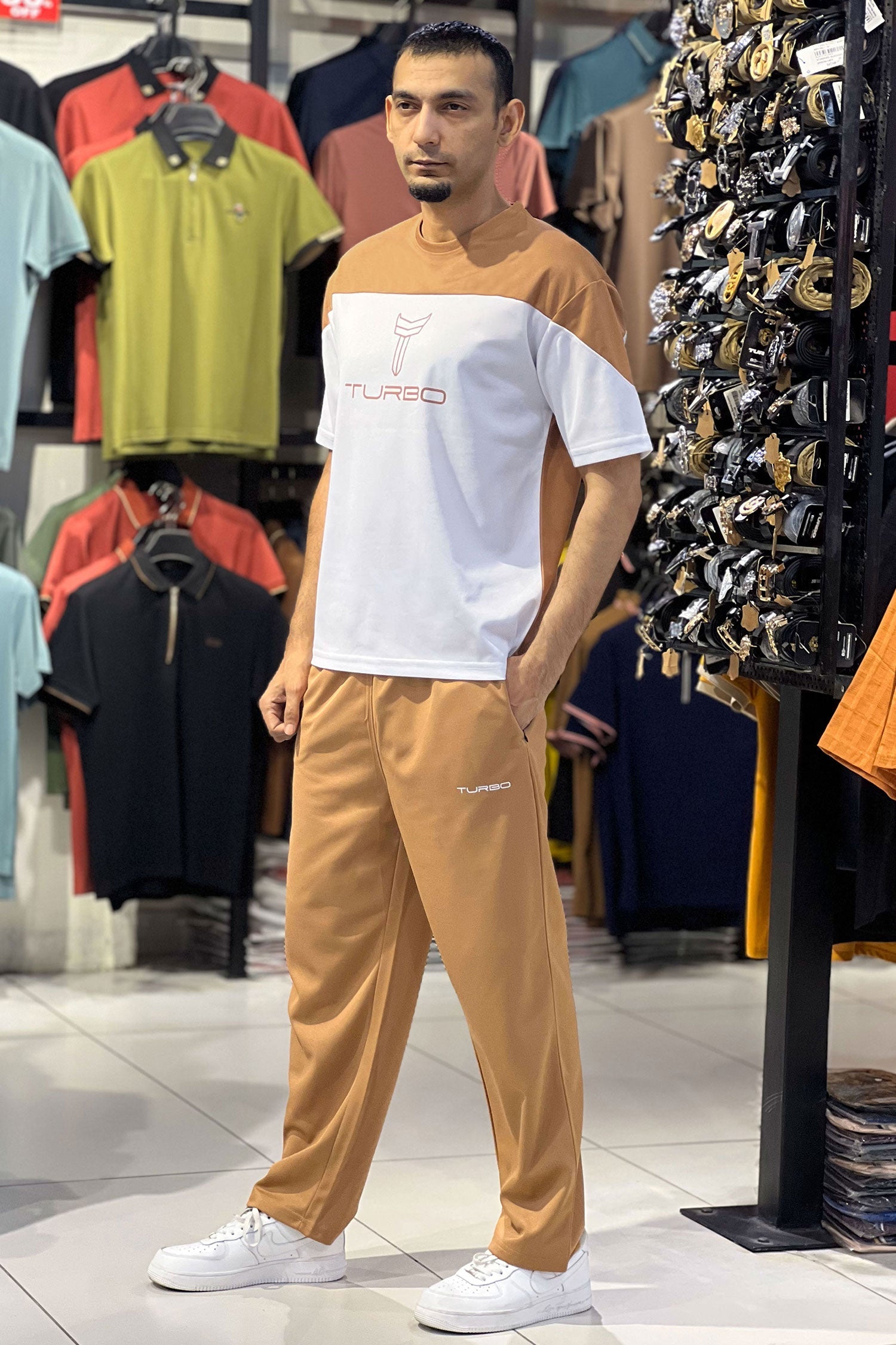 Turbo Wrangler Sleeve Oversize Quick-Dry Tracksuit