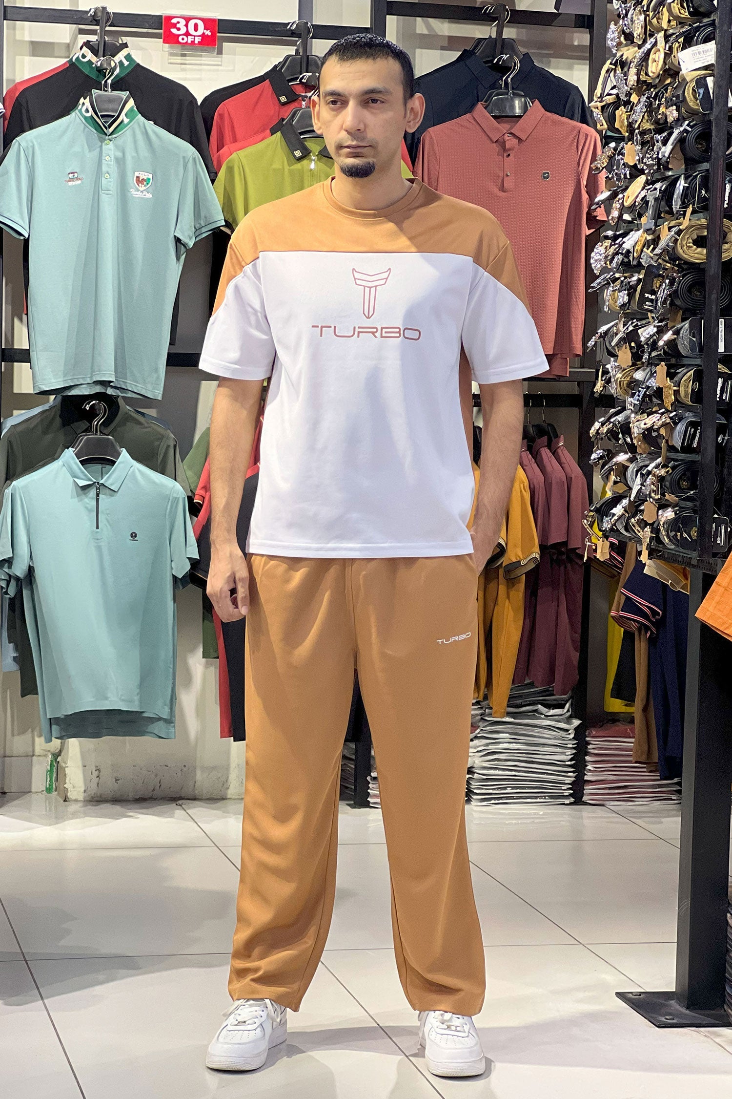 Turbo Wrangler Sleeve Oversize Quick-Dry Tracksuit