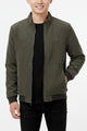 Stylish And Warmer  Imported Men's Woolen Jacket In Sage