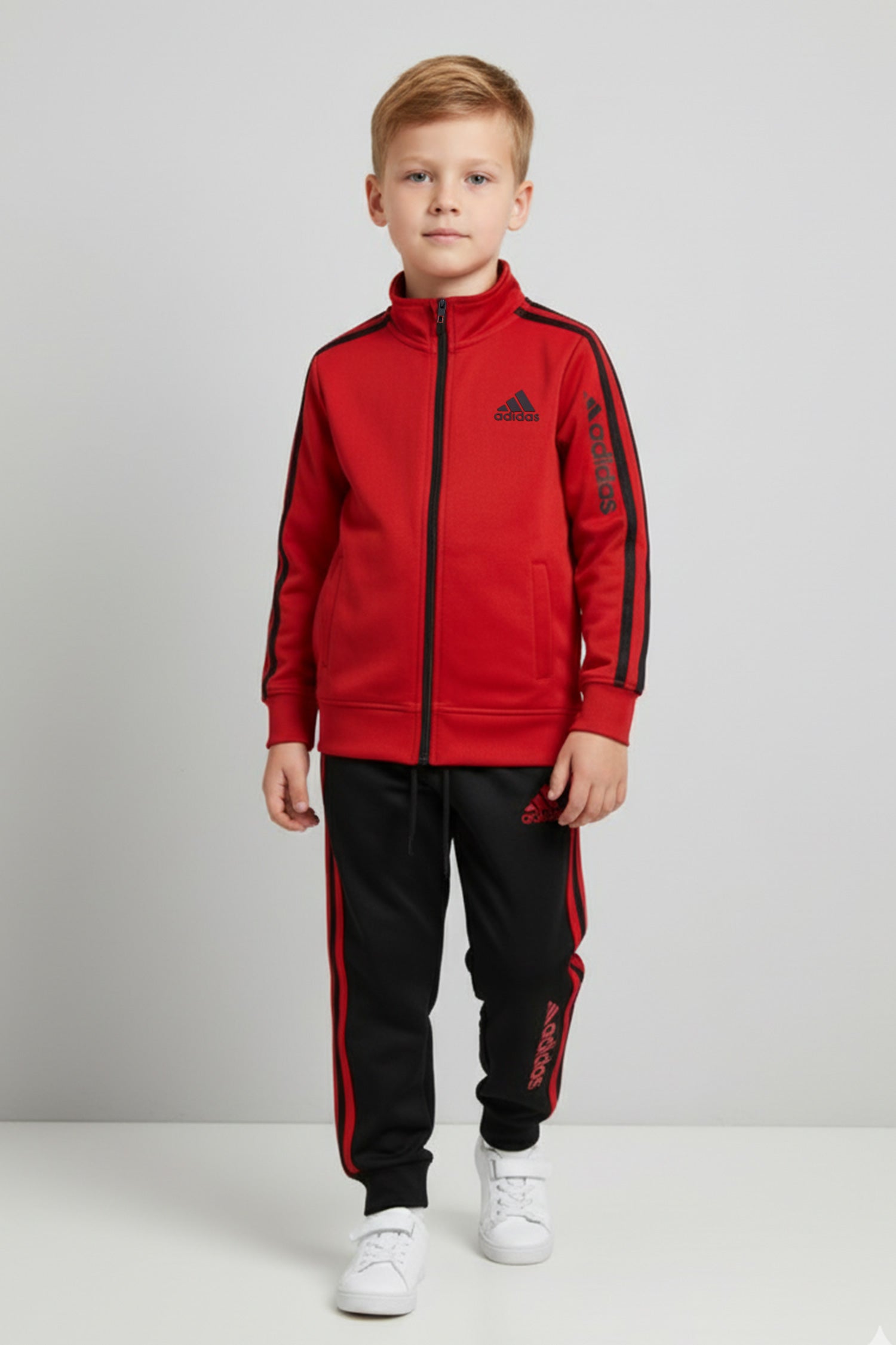 Adds Imported Multi-Slogans Unisex Kids Tracksuit