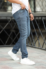 Denim Urban Sharp Classic SlimFit Jeans in Slate Blue