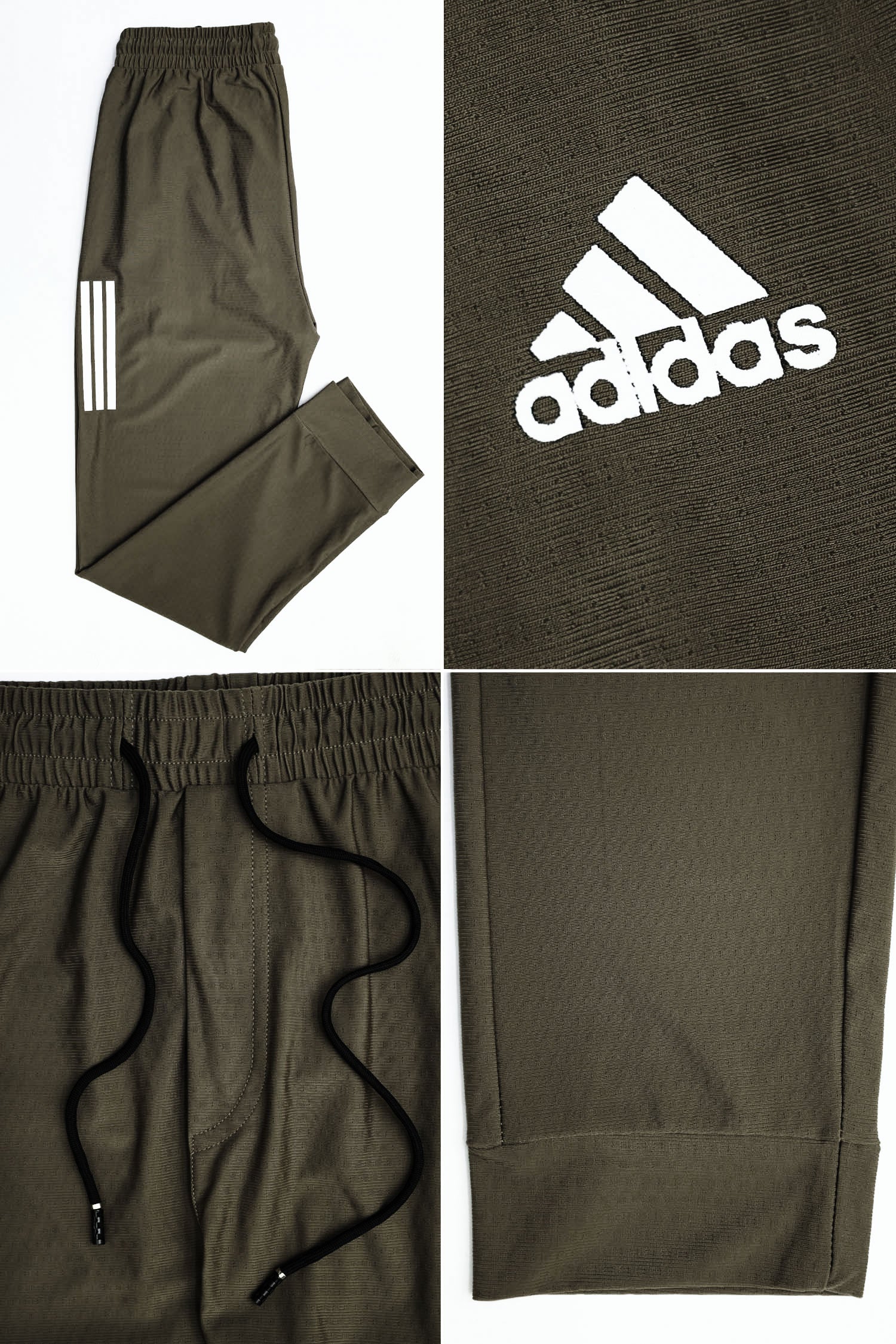 Adds Self Textured Strip Line Sportswear Trouser