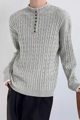 Turbo Cable Knit Jummper Imported Men's Sweater