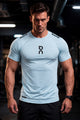 On Club Running On Performance Imp Dry-Fit Tee In Sky Blue