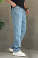 Denim 'Urban Skater' Comfort-Waist Baggy Jeans