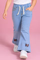 Turbo Bell Bottom Jeans For Girls