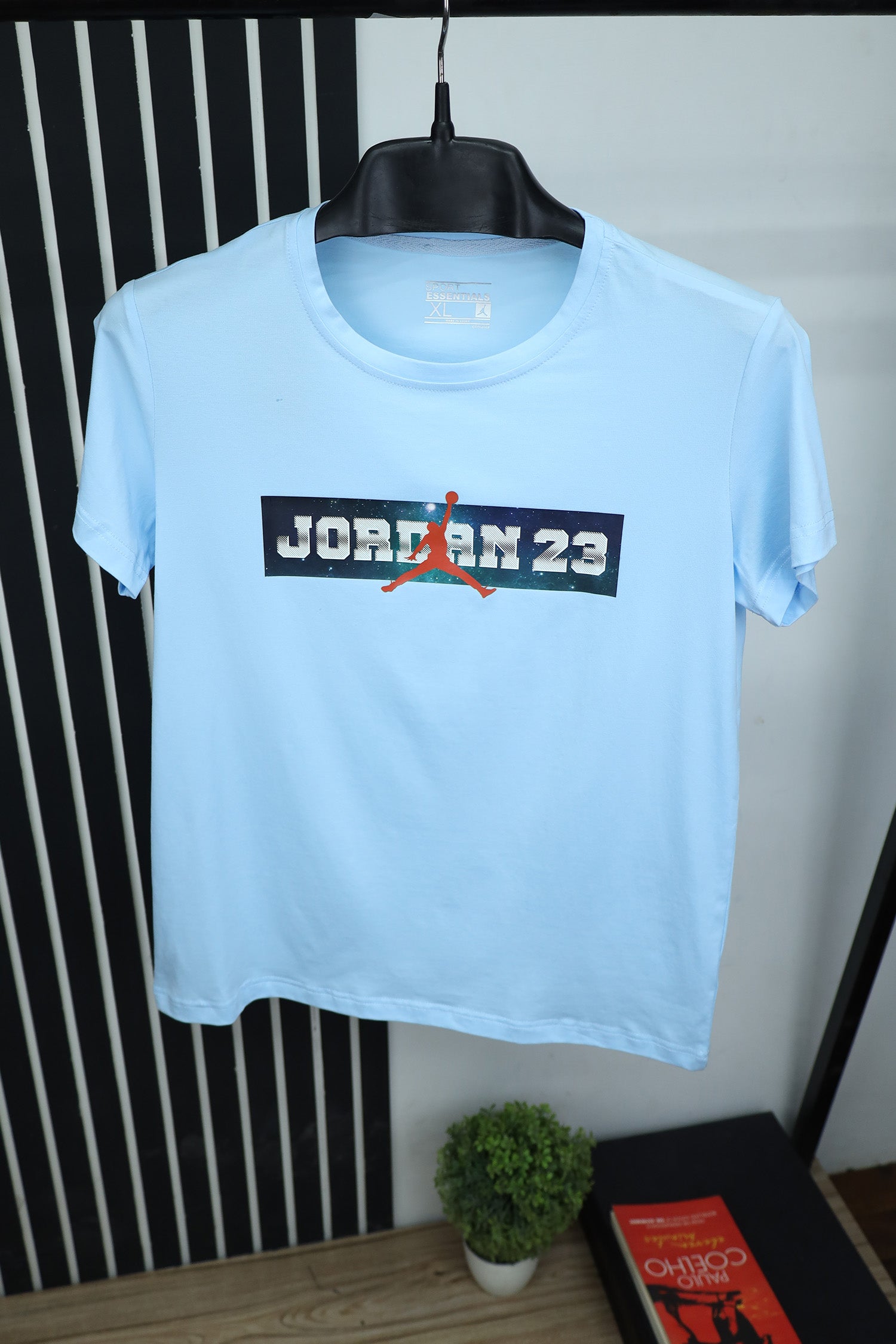 Jrdn Printed Logo Round Neck T-Shirt