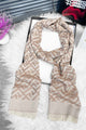 Fndi Jacquard FF Pattern Imported Men's Silk Muffler