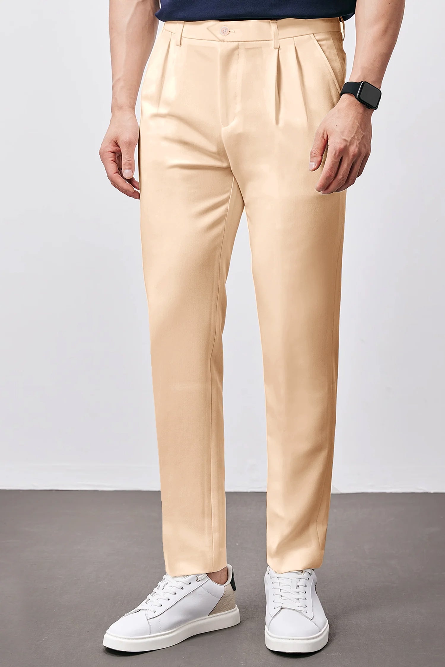 Safari Style Men's Carrot Fit Cotton Pant