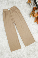 Cozy Fit Texture Style Flapper Trouser - Women