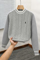 Polo Rph Lren Cable-Knit Pullover Imported Men's Sweater