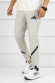 Adds Bottom Stripes Micro Premium Sportswear Trouser In Slate Grey