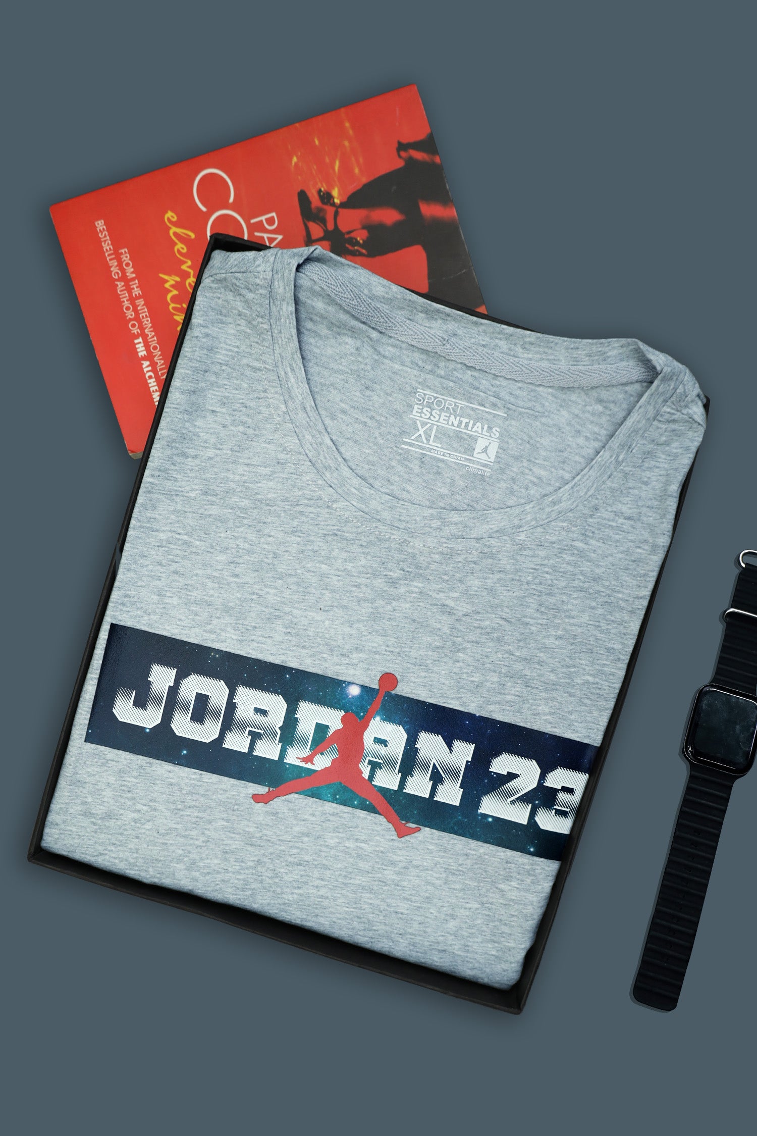 Jrdn Printed Logo Round Neck T-Shirt