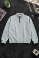 Turbo Gorp-Core Style Imported Mock Neck Men's Sweatshirt