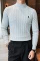 Polo Old Money Aesthetic Textured Imported Men's Sweater