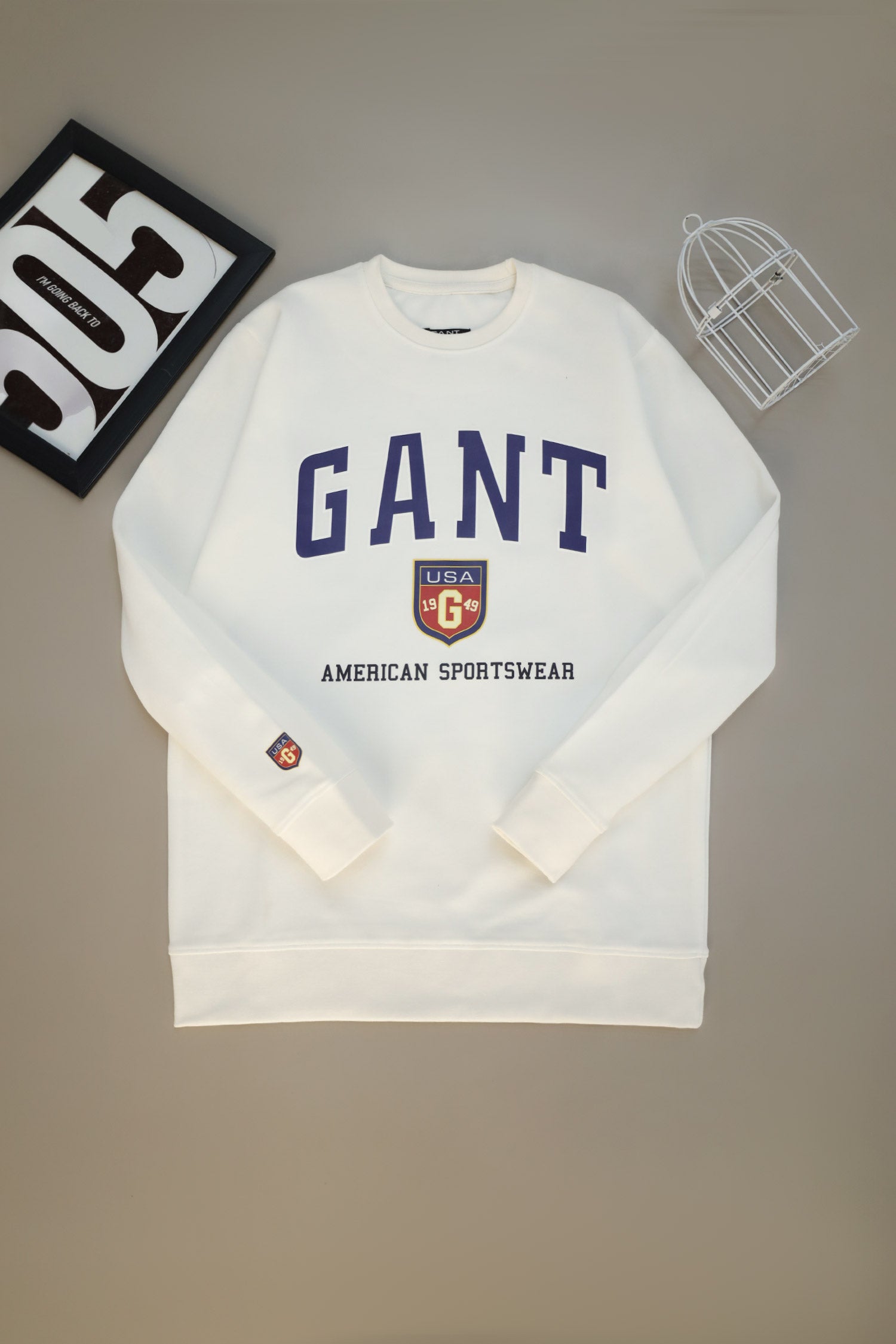 Gant Graphic TurtleNeck Imported Men's Sweatshirt