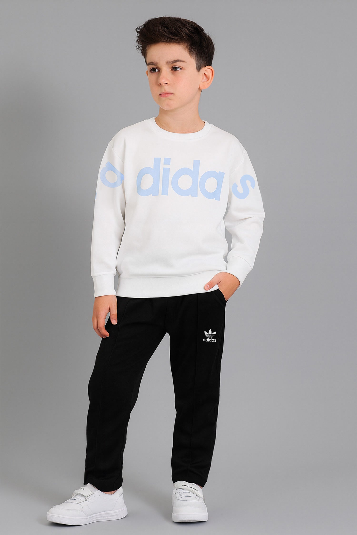 Adds Drop Shoulder Quick-Dry Unisex Younger Kids Tracksuit