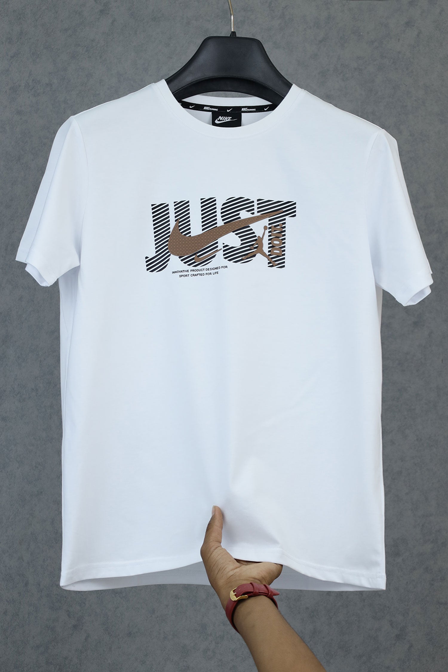 Nke x Jrdn Jst Do It Imported Round Neck T-Shirt