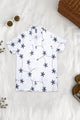 Turbo Modern Floral Younger Kids Casual-Shirt