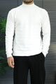 Turbo Geometric Pattern Imported Men's Sweater