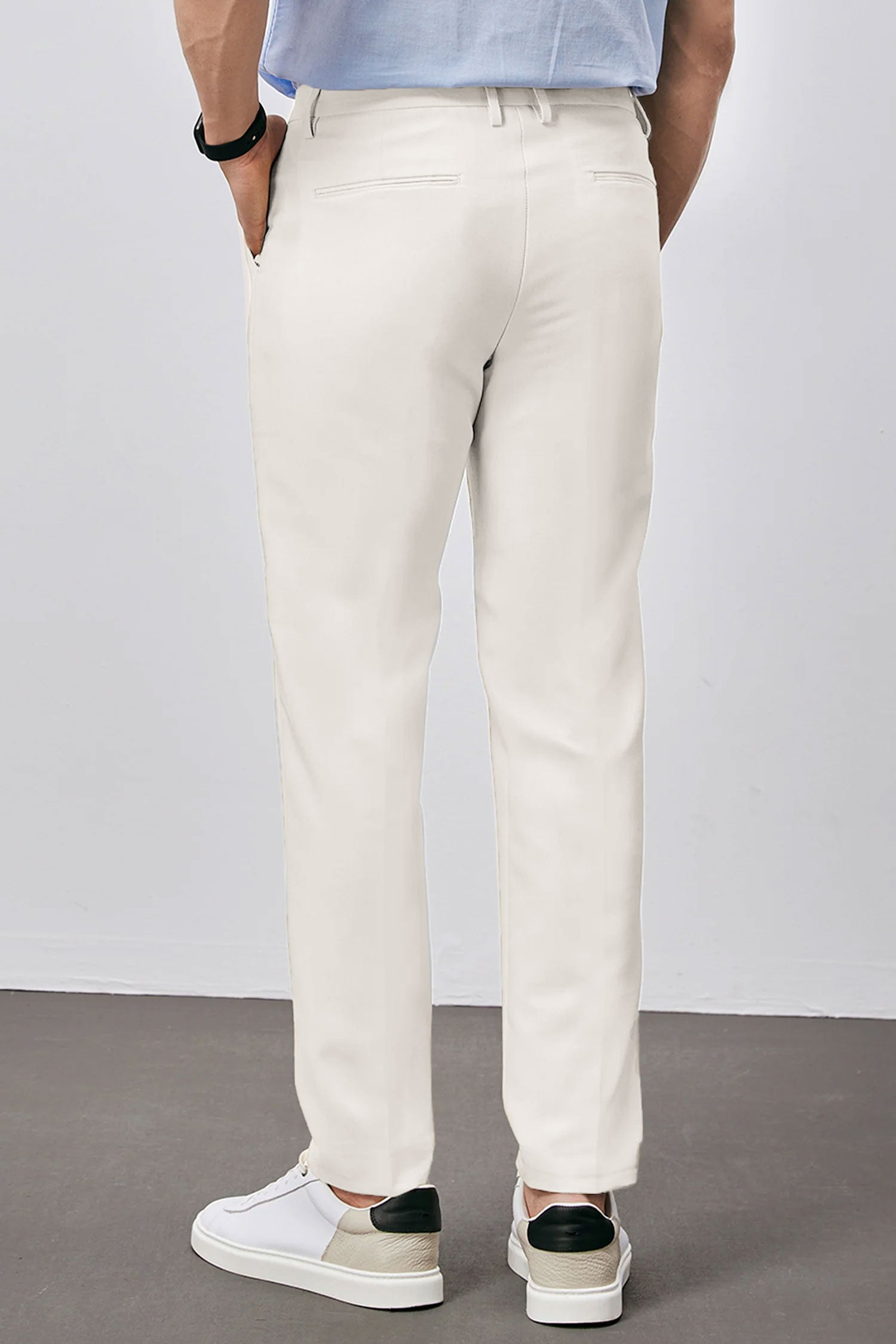 Safari Style Men's Carrot Fit Cotton Pant