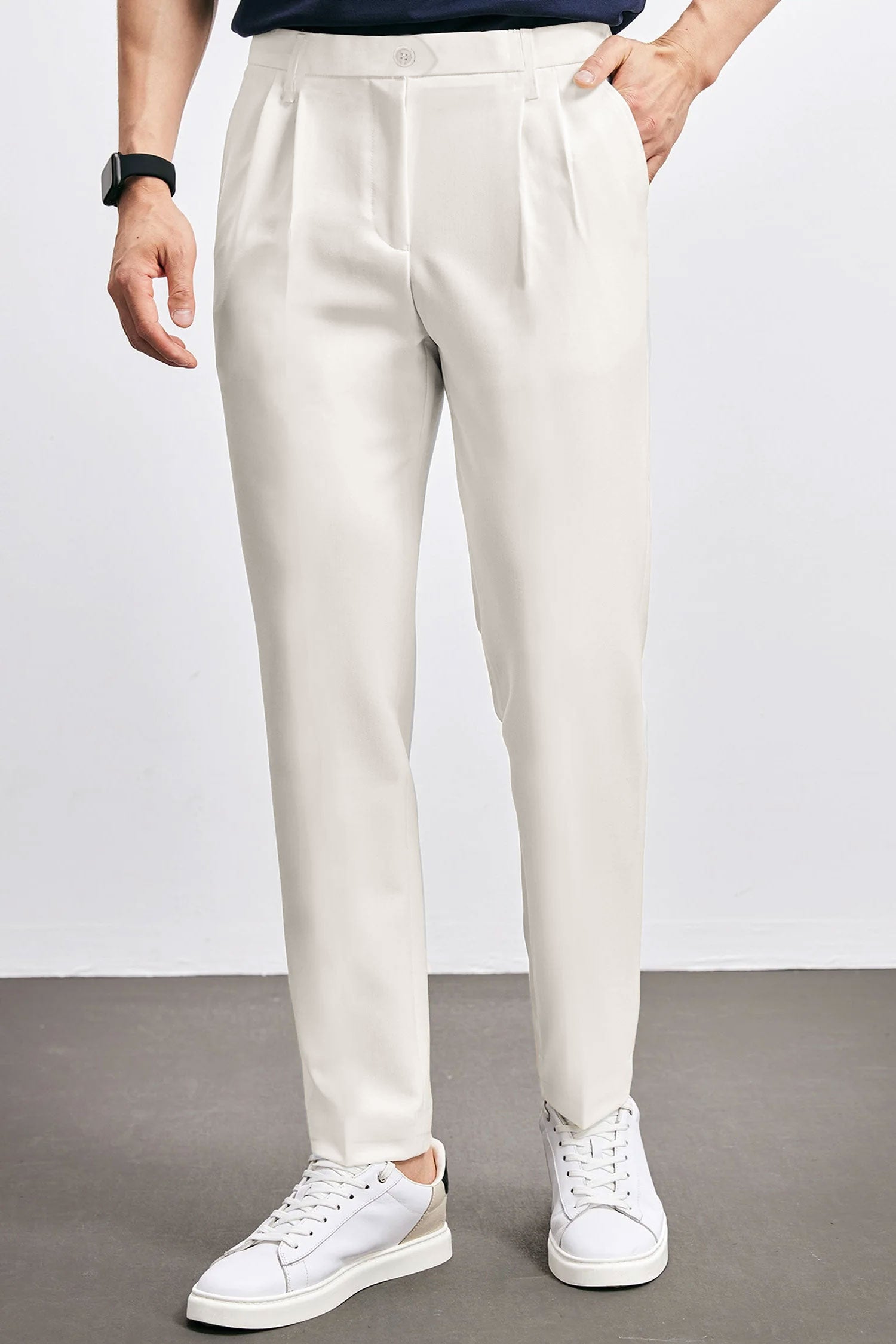 Safari Style Men's Carrot Fit Cotton Pant