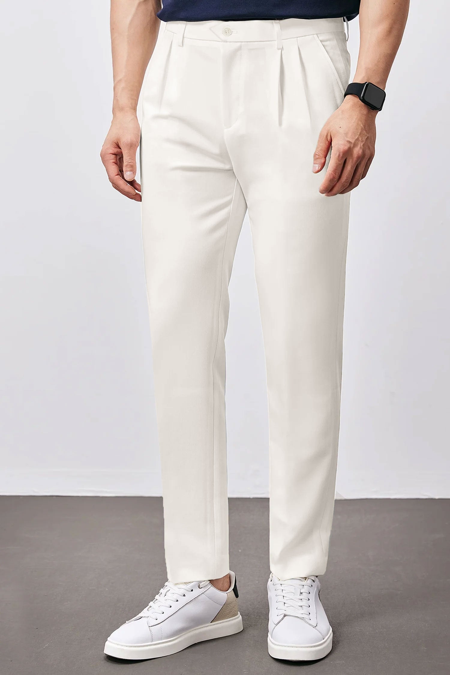 Safari Style Men's Carrot Fit Cotton Pant