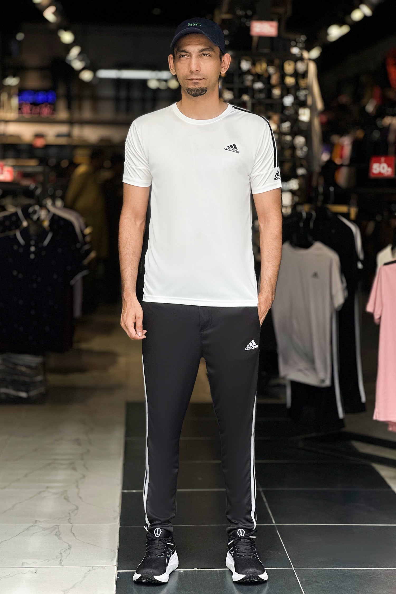 Adds Premium Tri-Line Quick-Dry Tracksuit