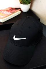 Nke Embroidered Logo Dry Fit Cap In Black